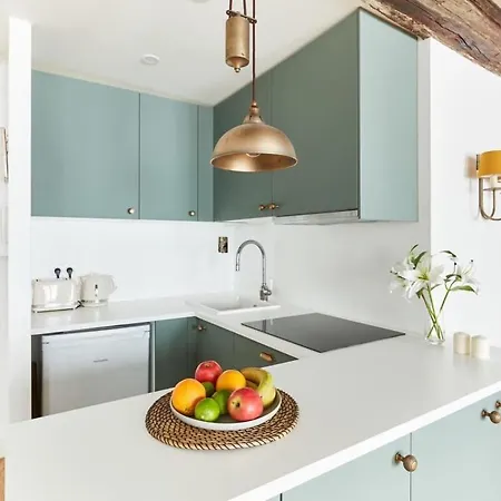 Marais 1br Cozy פריז